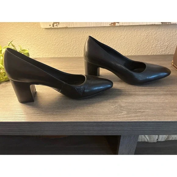 Aerosoles womens black heels size 9 2 1/2"‎ heels minetta - Picture 5 of 6